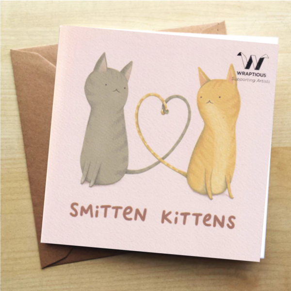 Smitten Kitten Greetings Card Hot Tubs Rock