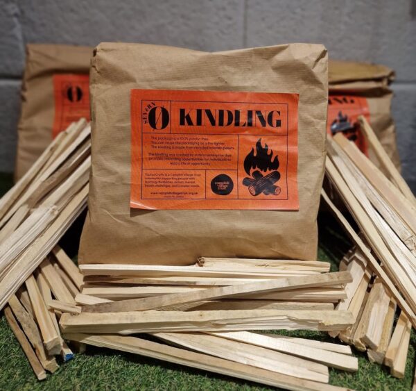 recycled pallet kindling square