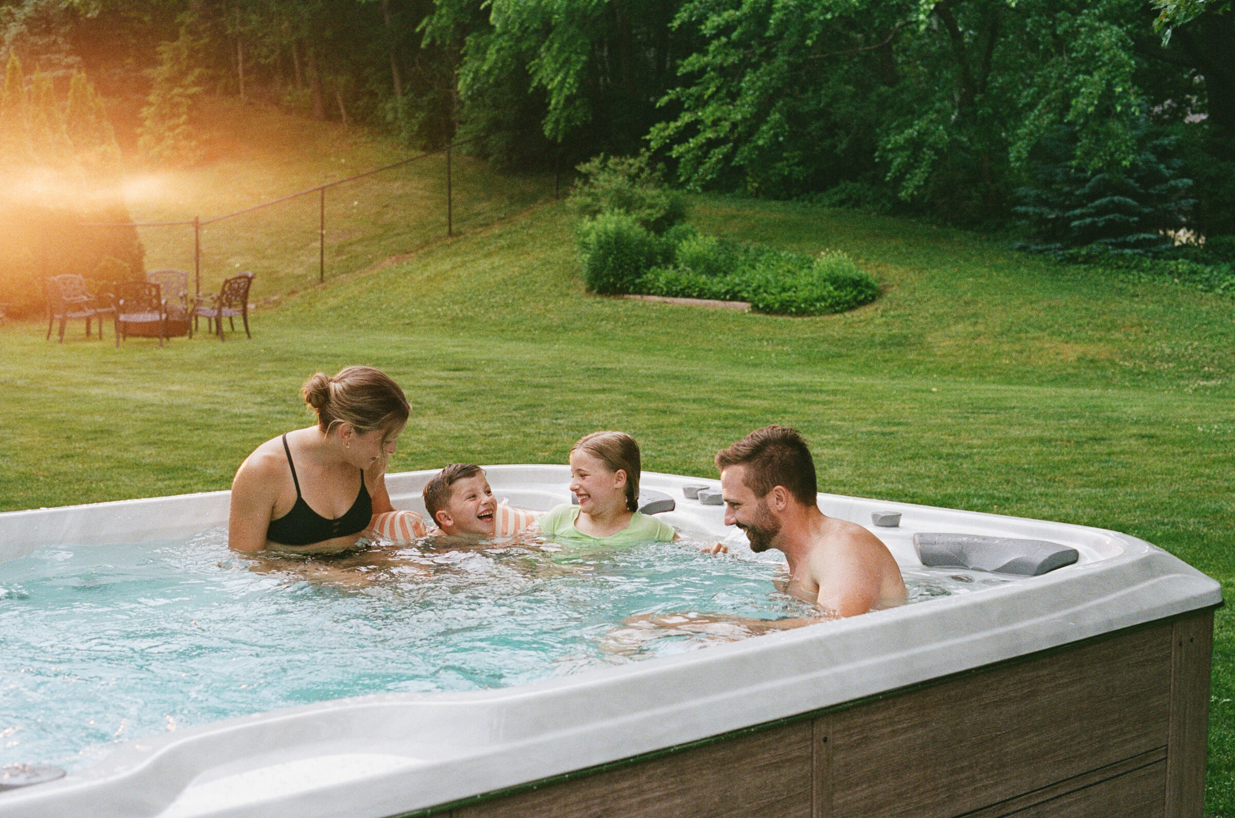 Swim Spa SDSS 13Stream Platinum WindyOak Fam07
